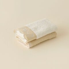 Kaşmir Home Maja 2'li El Havlusu Set Offwhite