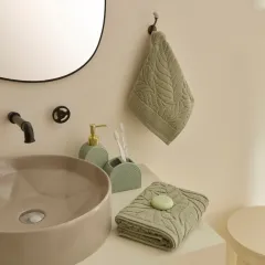 Kaşmir Home Vera 2'li El Yüz Havlusu Set Çağla