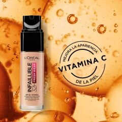 edin 4,5 5 yıldız üzerinden 4,5 (2.585) L'ORÉAL PARIS Infaillible 32H Fresh Wear C Vitaminli Fondöten - 200 Golden Sand 30 ml