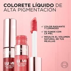 L'ORÉAL PARIS Lumi Blush Likit Allık - 625 Glowy Gold Pink