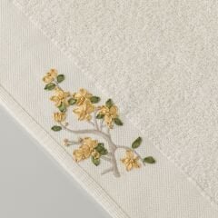 Linens Lıora Cotton Face Towel 50X85 Cm Ecru