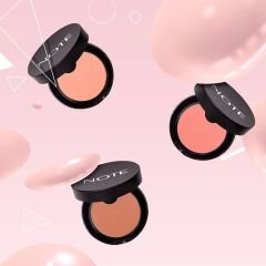 Note Luminous Silk Compact Blusher 02 Pink in Summer Toz Allık