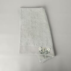 Linens Tilly Bamboo Face Towel 50X85 Cm Stone