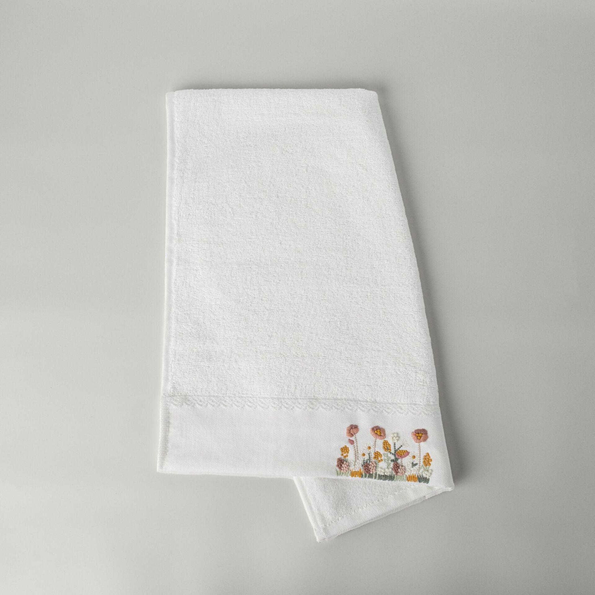 Linens Tındra Bamboo Face Towel 50X85 Cm White