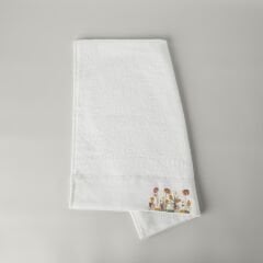 Linens Tındra Bamboo Face Towel 50X85 Cm White