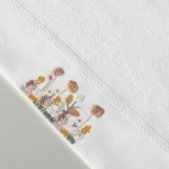 Linens Tındra Bamboo Face Towel 50X85 Cm White