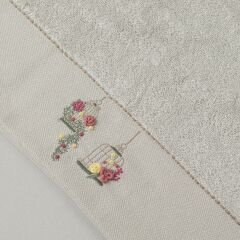 Linens Glade Bamboo Face Towel 50x85 Cm Stone
