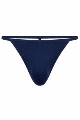 Erkek Fantezi Lacivert Pamuklu String L