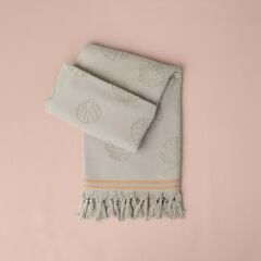 Linens Cowry 90x170 cm Beach Towel Mink