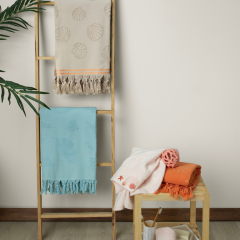 Linens Cowry 90x170 cm Beach Towel Mink