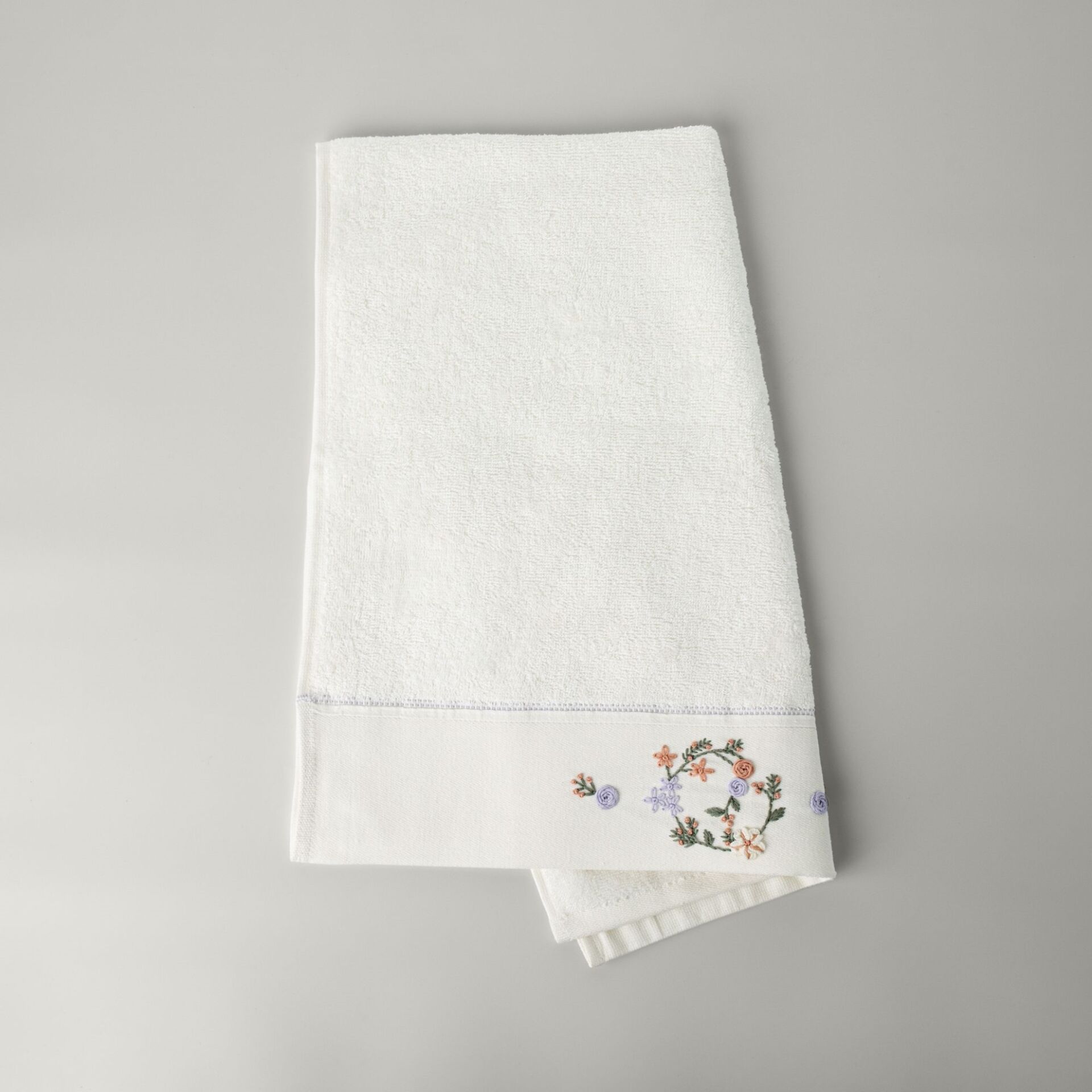 Linens Lılla Bamboo Face Towel 50X85 Cm Ecru