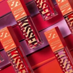 Maybelline New York Sunkisser Hazy Matte Likit Allık - 34 Peachy Quench