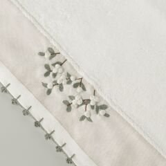 Linens Vivia Bamboo Face Towel 50X85 Cm Ecru