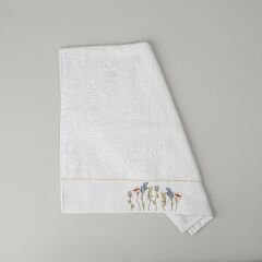Linens Wister Bamboo Face Towel 50x85 Cm White
