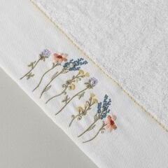 Linens Wister Bamboo Face Towel 50x85 Cm White