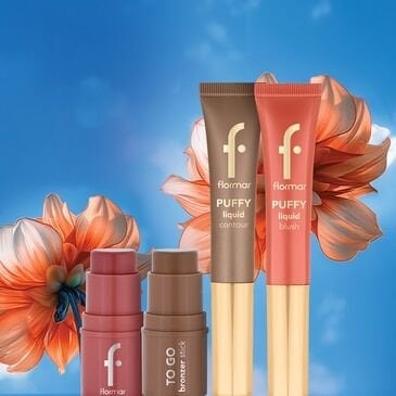 Flormar To Go Nemlendirici Etkili & Işıltılı Kremsi Stick Allık - 003 Rosy Bliss
