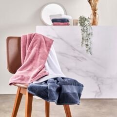 Linens Premium Cotton 85x150 cm Bath Towel White