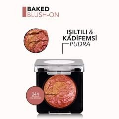 Flormar Baked BlushOn Yoğun Pigmentli Fırınlanmış Allık No: 044