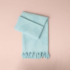 Linens Aqua Beach Towel 90X170 cm Blue