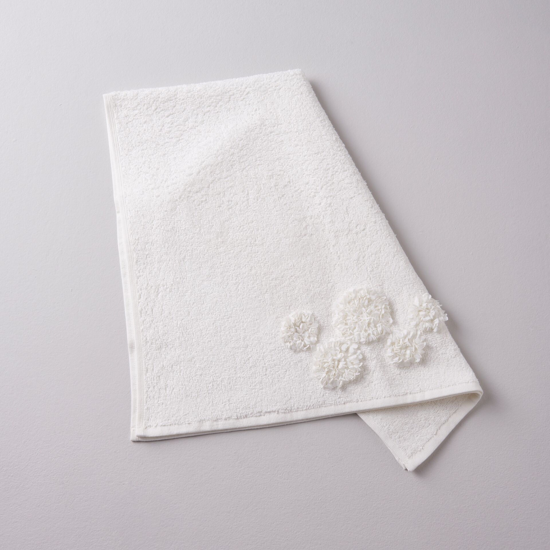 Linens Glace Cotton 50x80 cm Face Towel Ecru