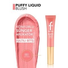 Flormar Puffy Likit Allık No: 01 Pinky Glow