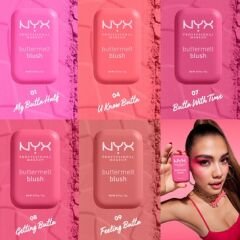 Nyx Professional Makeup Buttermelt Blush Kremsi Pudra Allık Butta Together