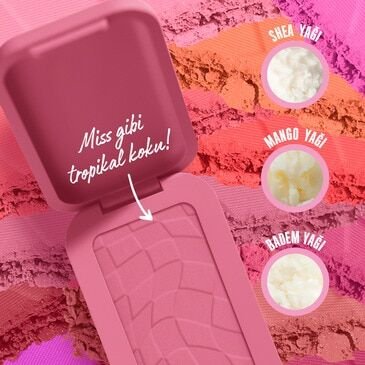 Nyx Professional Makeup Buttermelt Blush Kremsi Pudra Allık 08 Getting Butta