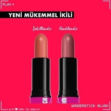 Nyx Professional Makeup Wonder Stick Çift Taraflı Krem Allık Stick Honey Orange and Rose