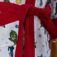 Pj Masks by Karaca Home Crew Lacivert %100 Pamuk 6-8 Yaş Bornoz