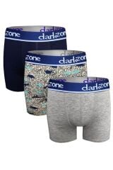 Erkek Boxer Pamuklu 3'Lü Set