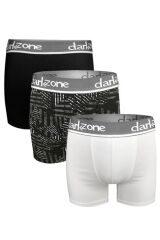 Erkek Boxer Pamuklu 3'Lü Set