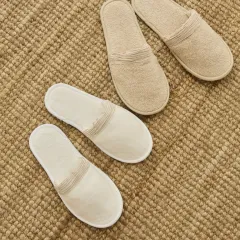 Kaşmir Home Elin 6 Parça Aile Banyo Seti Offwhite-Bej