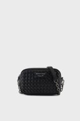 Emporio Armani Hakiki Deri Zincir Askılı Bayan Çanta EW001924 AF15874 UC001 SİYAH