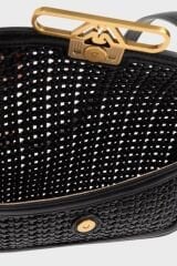 Emporio Armani Logolu Ayarlanabilir Askılı Bayan Telefon Çantası EW001212 AF15873 UC001 SİYAH