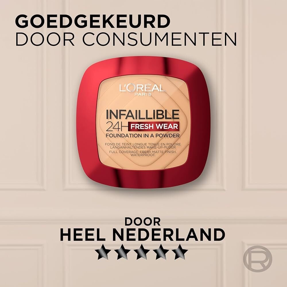 L'ORÉAL PARIS Infaillible 24H Fresh Wear Pudra Fondöten 220 Sand