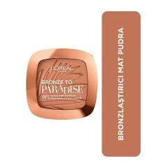 L'ORÉAL PARIS Bronze to Paradise Mat Bronzlaştırıcı Pudra - 02 Baby One More Tan