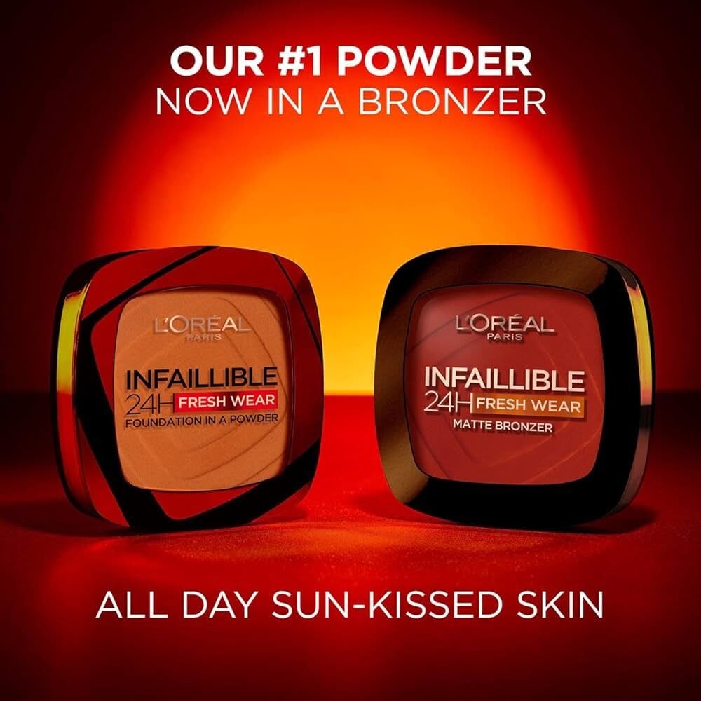 L'ORÉAL PARIS Infaillible 24H Fresh Wear Soft Matte Bronzer 300 Light Medium