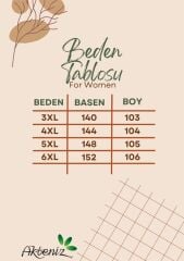 Akbeniz Kadın Büyük Beden Bürümcük Pantolon 210076 Beyaz