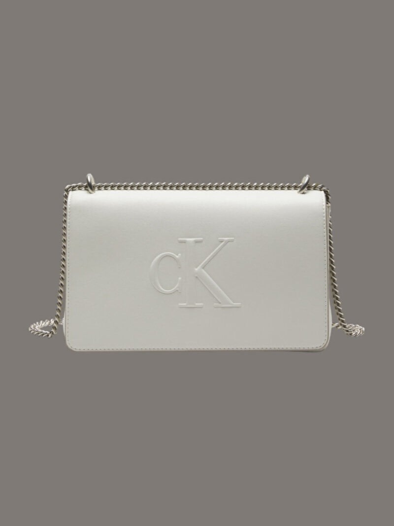 Kadın Sculpted Flap Omuz Çantası