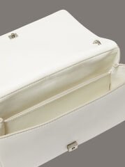 Kadın Sculpted Flap Omuz Çantası