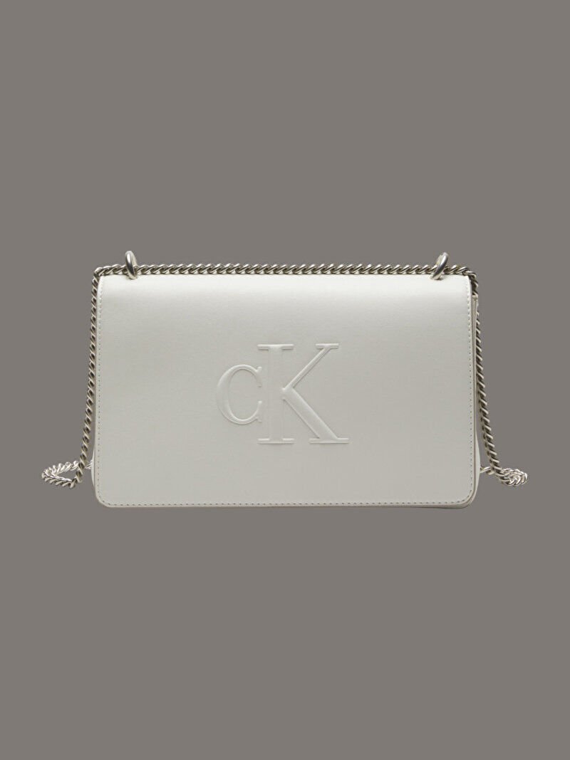 Kadın Sculpted Flap Omuz Çantası