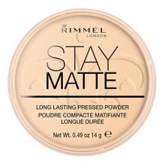 Rimmel London Stay Matte Pressed Powder Pudra 001-Transparent