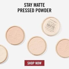 Rimmel London Stay Matte Pressed Powder Pudra 001-Transparent