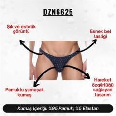 Çam Ağacı Desenli Erkek Tanga