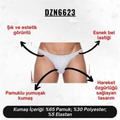Gri Erkek Tanga