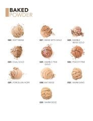 Flormar Kadife Dokulu Sabitleyici Yoğun Kapatıcı Pudra - Baked Powder - 029 - 8690604178612