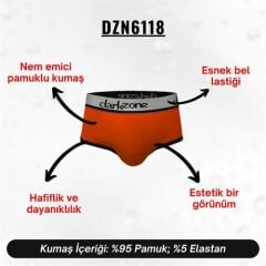 Kiremit Hipster Erkek Slip