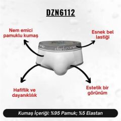 Beyaz Hipster Erkek Slip