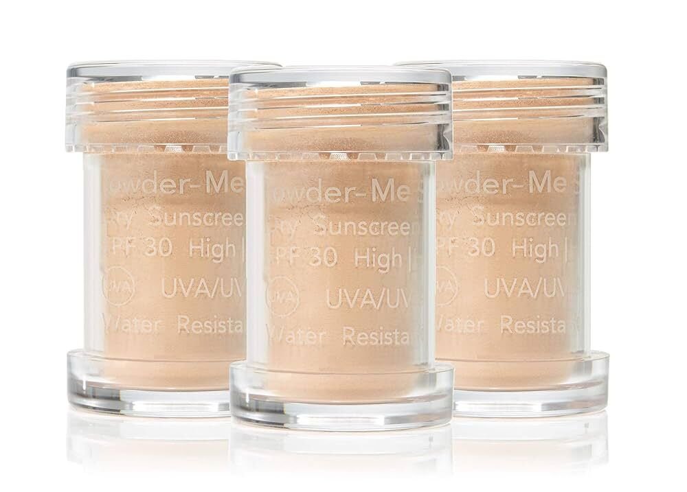 Jane Iredale Pudra-Me SPF30 Kuru Güneş Koruyucu, Yedek 3 paket