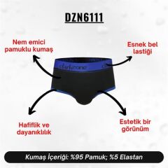 Siyah Hipster Erkek Slip